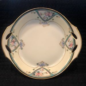 Nippon Antique Hand Painted Porcelain Dish